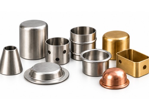 Precision Deep-Drawn Metal Pressings Image