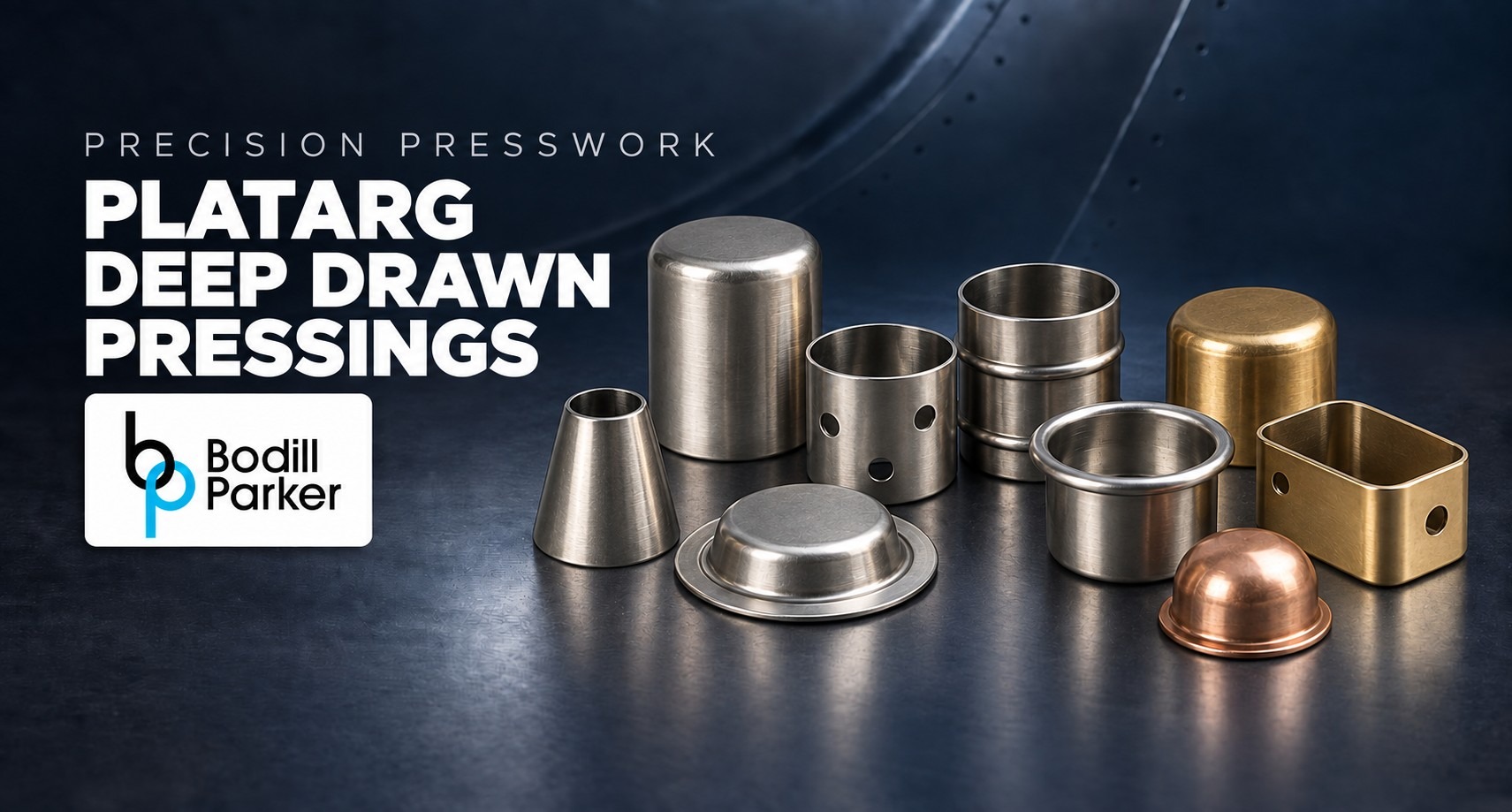 Precision Deep-Drawn Metal Pressings Image